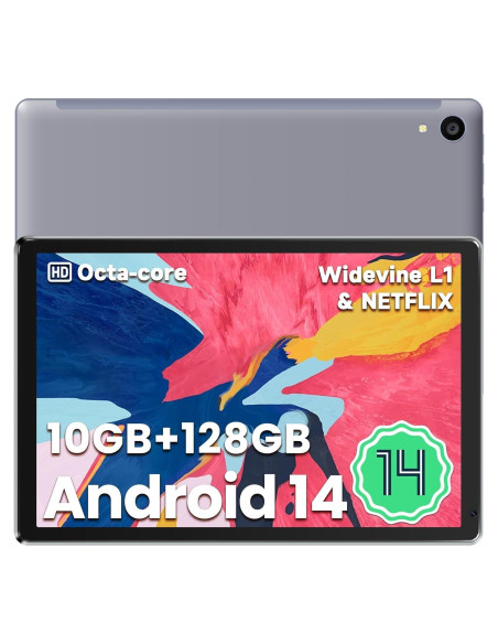 Tableta Android Jeazans OC101 10GB RAM 128GB Gris Tableta Android Jeazans OC101 10GB RAM 128GB Gris