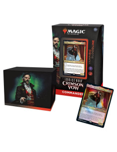 Mazo Commander Magic Vampiric Bloodline Negro-Rojo 100 cartas