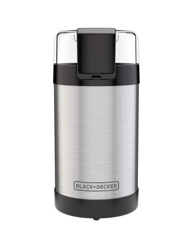 Molinillo de Café BLACK+DECKER CBG110S Acero Inoxidable 85g