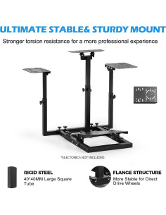 Soporte de Cockpit Anman Wheel Stand para Simulador de Vuelo 2