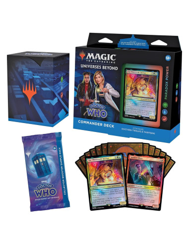 Baraja Commander Magic: The Gathering Doctor Who Poder Paradoja