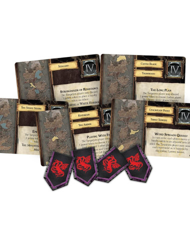 Expansión Madre de Dragones Un Juego de Tronos - 3 a 8 Jugadores
