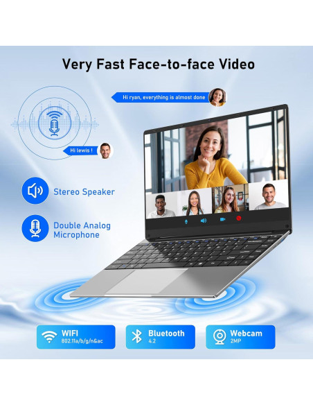 Laptop Gaming NIAKUN 14" FHD 8GB RAM 256GB SSD Windows 11 Laptop Gaming NIAKUN 14" FHD 8GB RAM 256GB SSD Windows 11