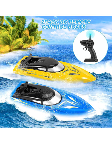 3PACK Barco RC Twister.CK 16 km/h para Niños y Adultos