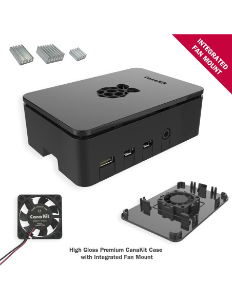 CanaKit Raspberry Pi 4 8GB Kit Completo 128GB CanaKit Raspberry Pi 4 8GB Kit Completo 128GB