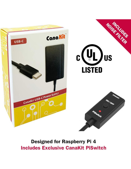 CanaKit Raspberry Pi 4 8GB Kit Completo 128GB CanaKit Raspberry Pi 4 8GB Kit Completo 128GB