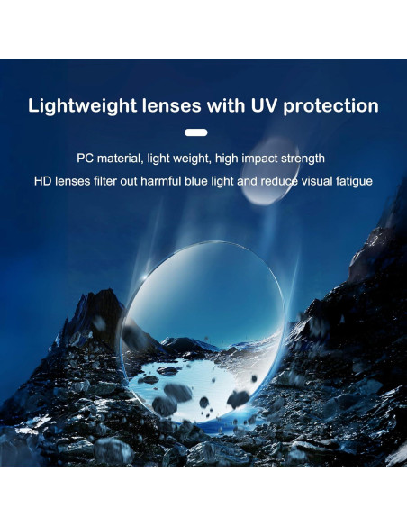 Gafas de sol Bluetooth RERBO con altavoces y UV400 Gafas de sol Bluetooth RERBO con altavoces y UV400