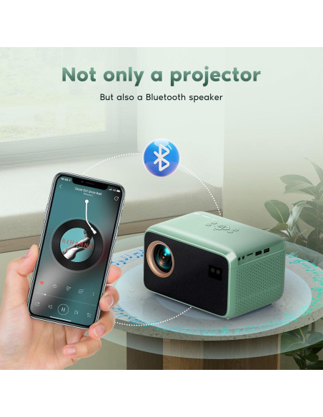 Proyector 4K TMY P38 Auto Enfoque WiFi Bluetooth 1.60kg Proyector 4K TMY P38 Auto Enfoque WiFi Bluetooth 1.60kg