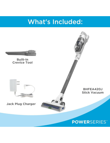 Aspiradora Inalámbrica BLACK+DECKER 16V MAX Multi-Superficie Aspiradora Inalámbrica BLACK+DECKER 16V MAX Multi-Superficie