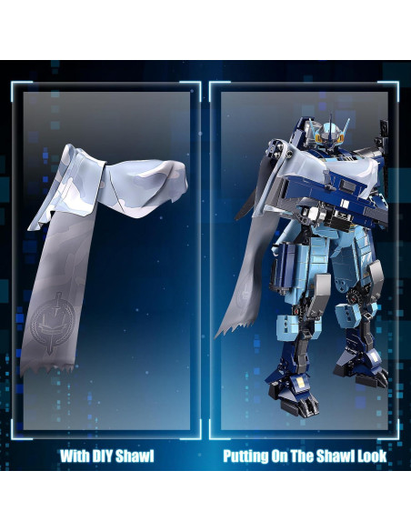 Juego de Bloques Mech Robot HIGH GODO 752 Piezas para 6+ Juego de Bloques Mech Robot HIGH GODO 752 Piezas para 6+