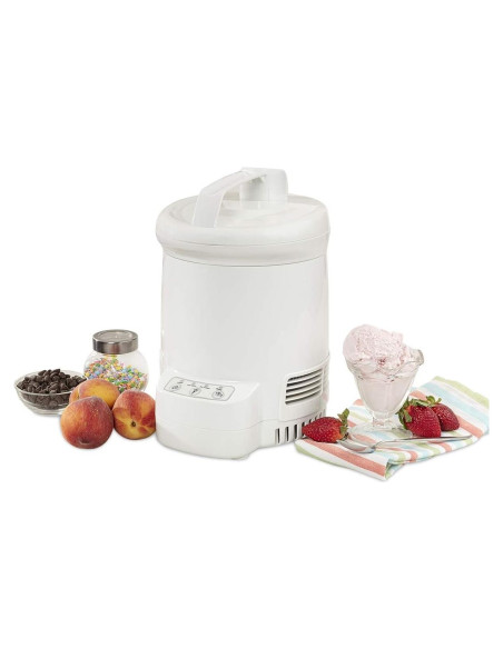 Máquina de Helados Koolatron Total Chef 1.2L Automática Blanca Máquina de Helados Koolatron Total Chef 1.2L Automática Blanca