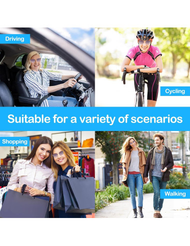 Gafas de sol Bluetooth RERBO J6-8 UV400 Polarizadas