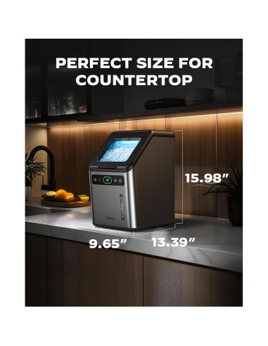 Máquina de Hielo Nugget Silonn SLIM30T-2 - 20,41 kg/día
