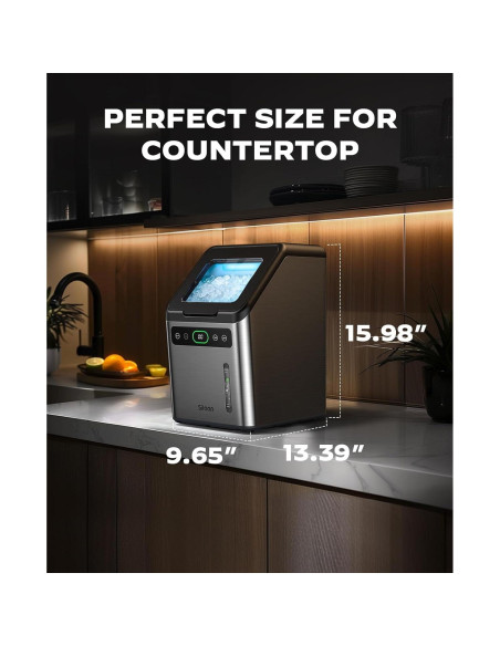 Máquina de Hielo Nugget Silonn SLIM30T-2 - 20,41 kg/día Máquina de Hielo Nugget Silonn SLIM30T-2 - 20,41 kg/día