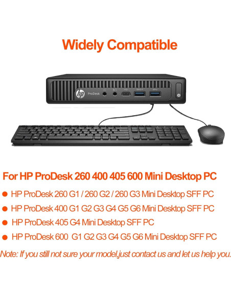 Adaptador CA 90W HP EliteDesk ProDesk 19V 4.74A Mini PC Adaptador CA 90W HP EliteDesk ProDesk 19V 4.74A Mini PC