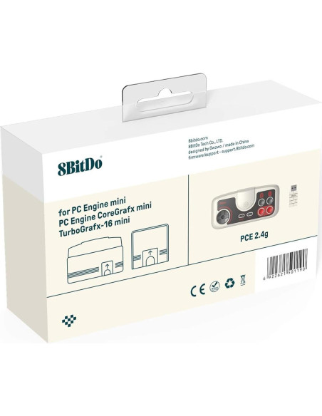 Controlador Inalámbrico 8Bitdo PCE para PC Engine Mini Controlador Inalámbrico 8Bitdo PCE para PC Engine Mini
