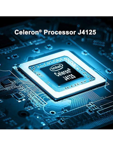 MINISFORUM GK41 Mini PC Celeron J4125 8GB 256GB 4K