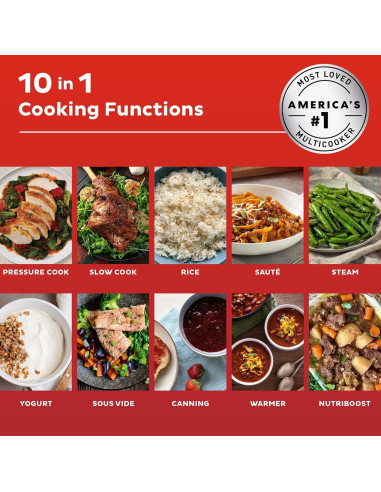 Olla Multifuncional Instant Pot Pro Plus 6 Cuartos Wi-Fi