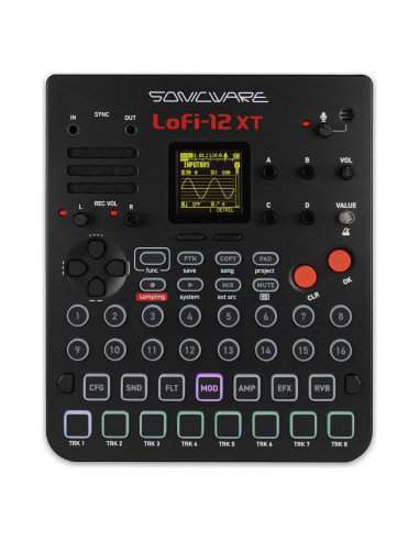 Sampler Digital SONICWARE Lofi-12 XT 12 bits 24kHz