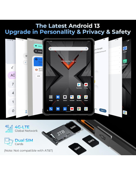 Tableta Rugged HOTWAV R7 10.1" 12GB/256GB IP68 Android 13 Tableta Rugged HOTWAV R7 10.1" 12GB/256GB IP68 Android 13