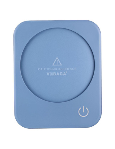 Calentador de Tazas VOBAGA Azul Cielo 3 Temperaturas 65C