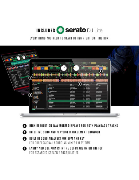 Controlador DJ Numark Mixtrack Pro FX 2 Decks USB Controlador DJ Numark Mixtrack Pro FX 2 Decks USB