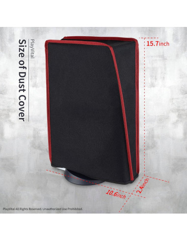 Funda de Nylon PlayVital para PS5 - Antipolvo y Suave