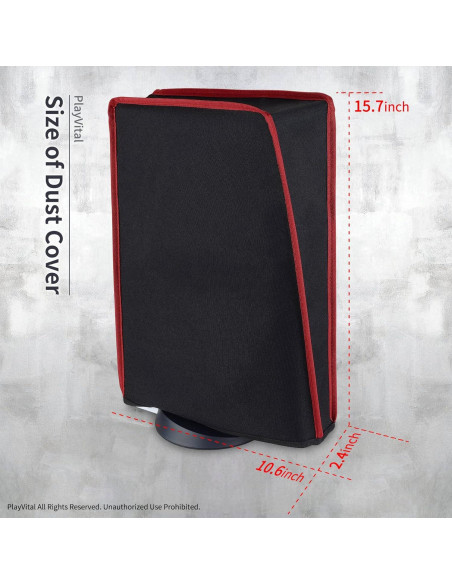 Funda de Nylon PlayVital para PS5 - Antipolvo y Suave Funda de Nylon PlayVital para PS5 - Antipolvo y Suave