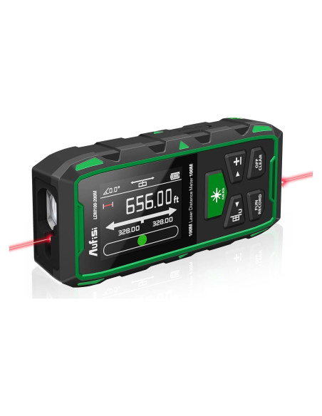 Medidor de Distancia Láser Aufisi LDM100-200M 200m LCD Medidor de Distancia Láser Aufisi LDM100-200M 200m LCD