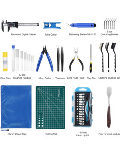 Kit de Herramientas para Impresora 3D KuanStore 55 Piezas 2