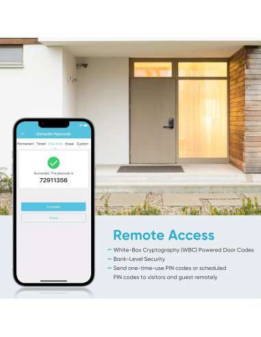 Cerradura Inteligente Sifely X - Huella Dactilar y Teclado
