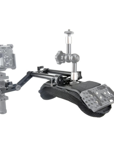 Kit Almohadilla Hombro NICEYRIG 15mm con Varillas 15cm