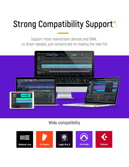 Controlador MIDI Synido TempoPAD 16 Pads RGB Portátil Controlador MIDI Synido TempoPAD 16 Pads RGB Portátil