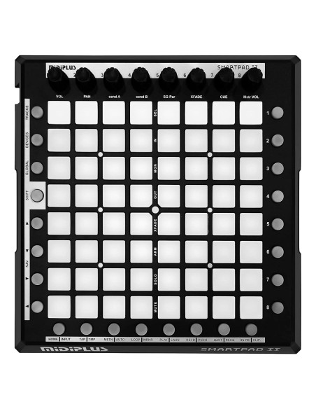 Controlador MIDI USB MIDIPLUS SmartPAD II 64 botones RGB Controlador MIDI USB MIDIPLUS SmartPAD II 64 botones RGB