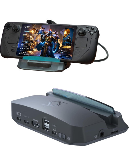 Dock AVerMedia X'TRA GO GC515 HDMI 4K 60Hz Carga USB-C Dock AVerMedia X'TRA GO GC515 HDMI 4K 60Hz Carga USB-C