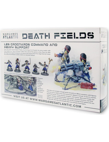 Campos de Muerte Wargames Atlantic Comando y Soporte Pesado