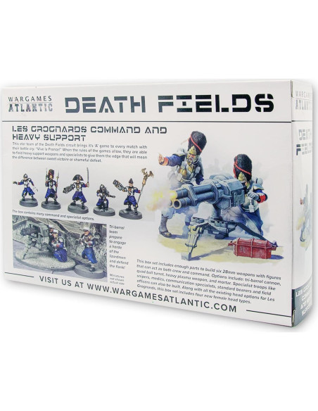 Campos de Muerte Wargames Atlantic Comando y Soporte Pesado Campos de Muerte Wargames Atlantic Comando y Soporte Pesado