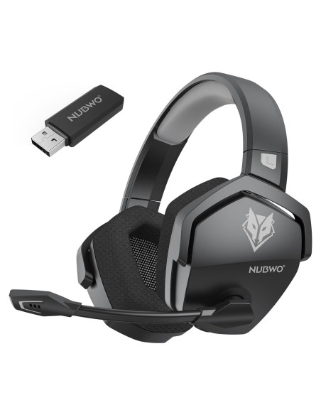 Auriculares Gaming NUBWO G06 Inalámbricos 100h PS5/PC Auriculares Gaming NUBWO G06 Inalámbricos 100h PS5/PC