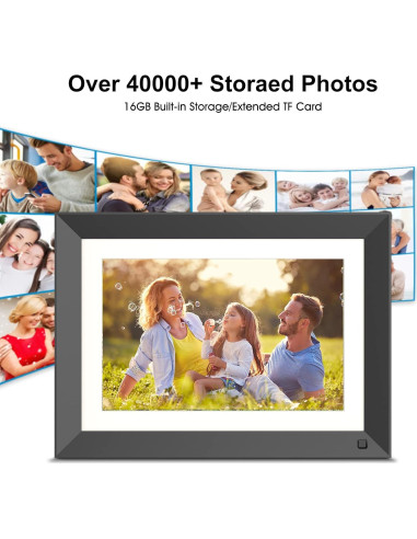 Marco de Foto Digital FULLJA 10.1" WiFi Pantalla IPS 16GB