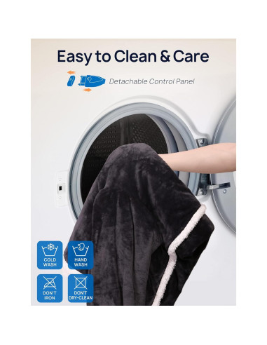 Manta Térmica Westinghouse Snuggle 70x50cm con Mangas