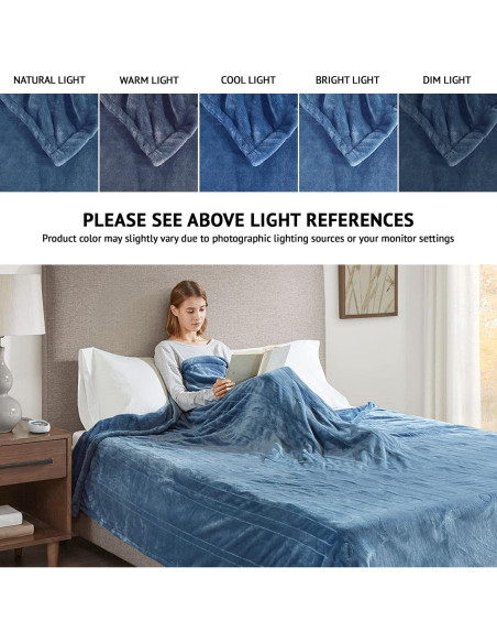 Manta Eléctrica Beautyrest Reina Microfibra Calentada Manta Eléctrica Beautyrest Reina Microfibra Calentada