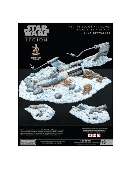Expansión Star Wars: Legion X-Wing Estrellado 4 Miniaturas Expansión Star Wars: Legion X-Wing Estrellado 4 Miniaturas