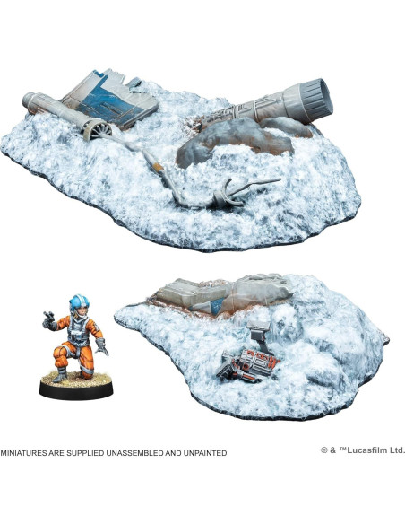 Expansión Star Wars: Legion X-Wing Estrellado 4 Miniaturas Expansión Star Wars: Legion X-Wing Estrellado 4 Miniaturas
