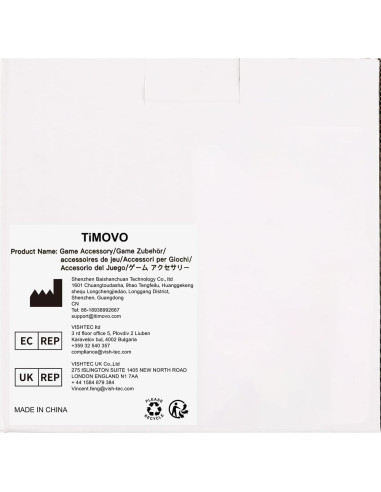 Caja de Deck TiMOVO para Commander 200+ Cartas Negro/Rojo