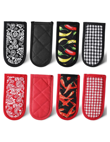 Funda para Mango de Sartén Geiserailie 8 Piezas Algodón Antideslizante