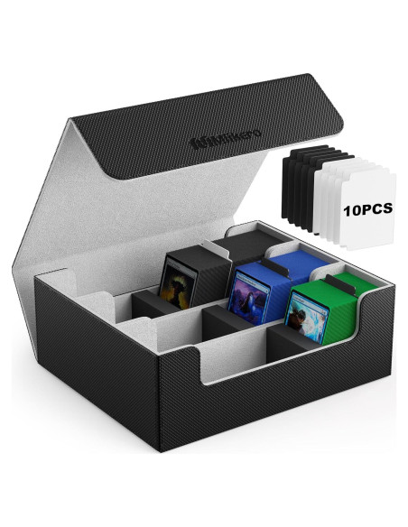 Caja de Barajas Mlikero para 1800+ Cartas Coleccionables Caja de Barajas Mlikero para 1800+ Cartas Coleccionables