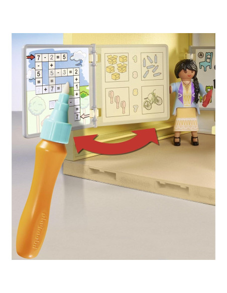 Escuela Grande Playmobil 71327 con Pizarra y Figuras Escuela Grande Playmobil 71327 con Pizarra y Figuras