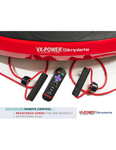 Plataforma de Vibración VX-Power Slimplate Galaxy - 5 Programas