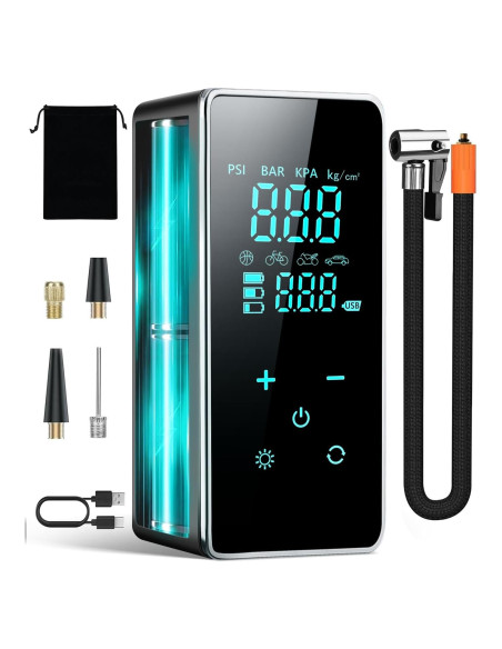 Compresor de Aire Portátil Lamfurart YX15 18000mAh 150PSI Compresor de Aire Portátil Lamfurart YX15 18000mAh 150PSI