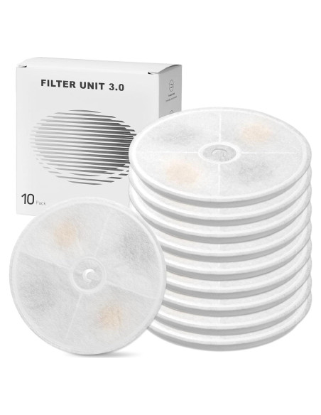 Filtros de Reemplazo 10 PCS E versweet 2S/3/3 Pro para Gatos Filtros de Reemplazo 10 PCS E versweet 2S/3/3 Pro para Gatos